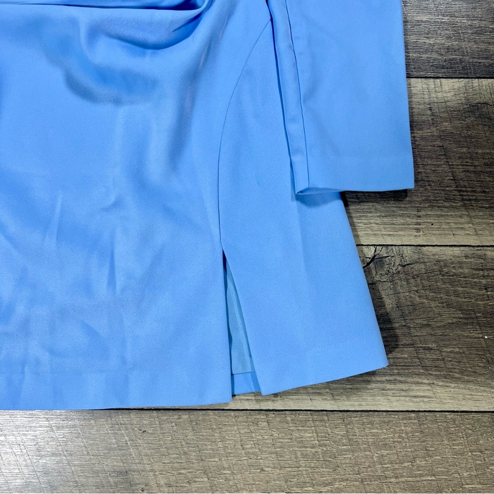 MISHA COLLECTION Asymmetrical Sky Blue Dress - Picture 7 of 7